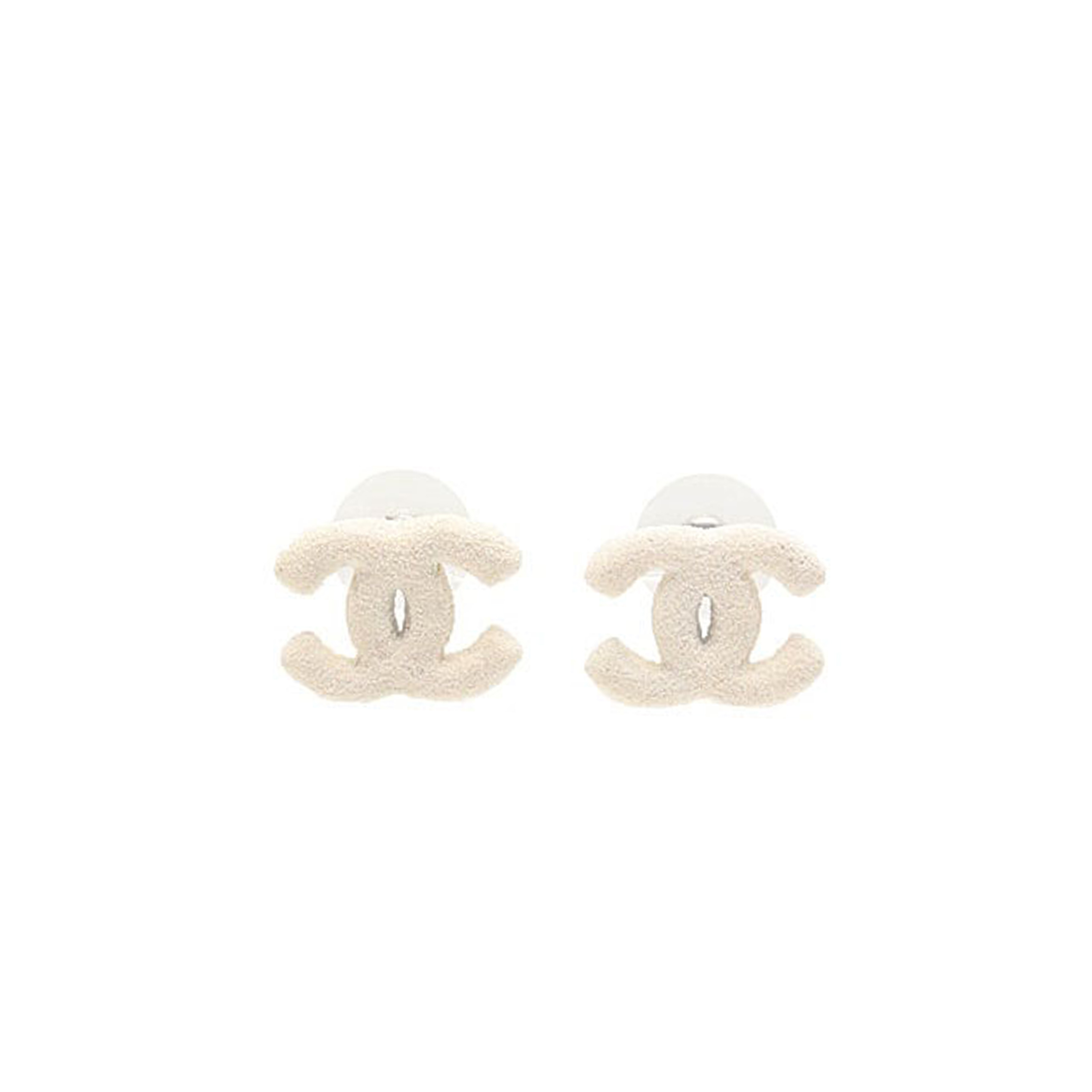 Ch**el coco mark earrings
